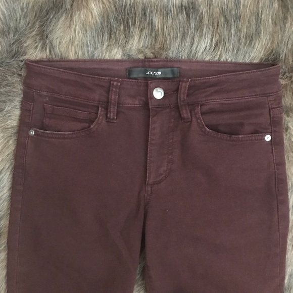 *SALE* Joe’s Jeans Skinny Visionnaire Raisin 26 - Picture 3 of 5